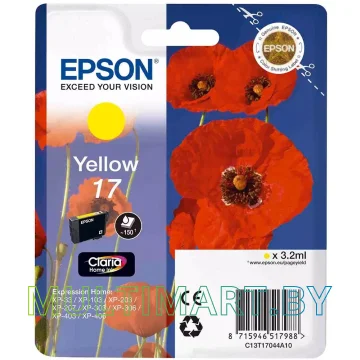 Картридж Epson C13T17044A10